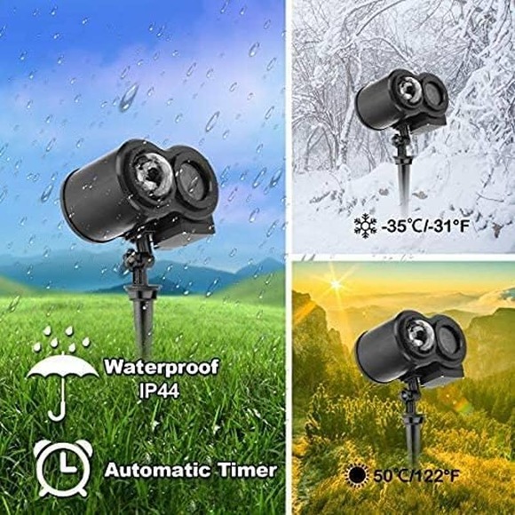 All HOLIDAYS LED Projector Lights, 20 Choices LED Waterproof With REMOTE - Picture 6 of 9